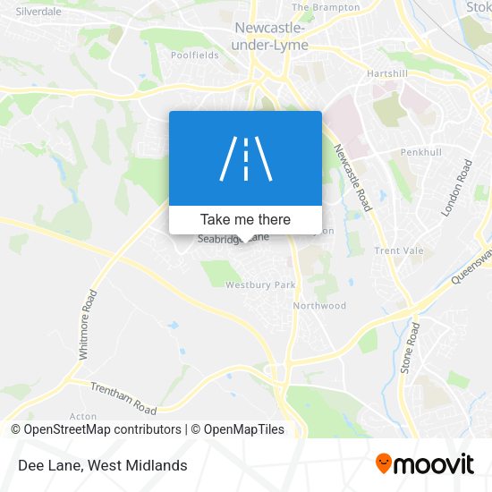 Dee Lane map