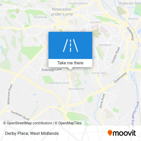 Derby Place map