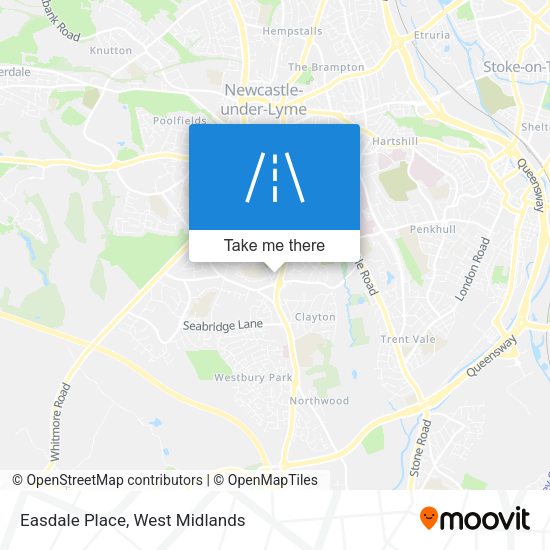 Easdale Place map