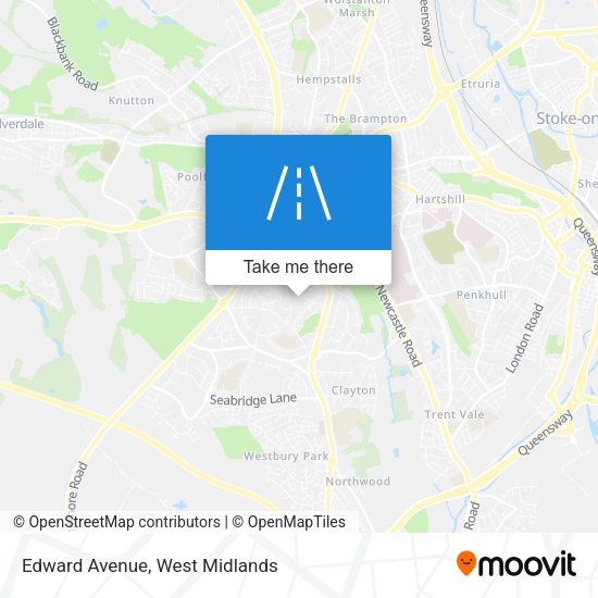 Edward Avenue map