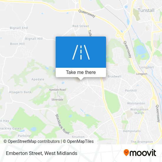 Emberton Street map