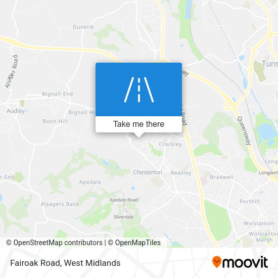 Fairoak Road map