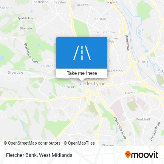 Fletcher Bank map