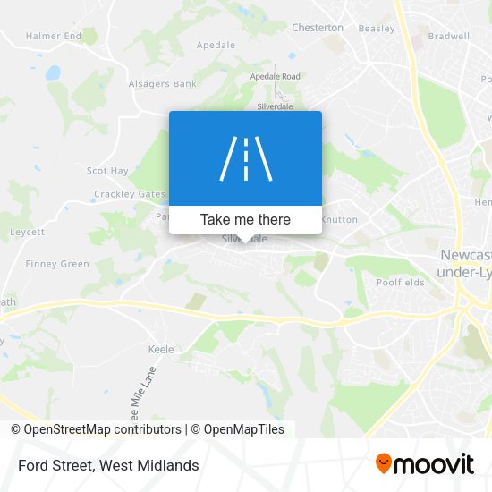 Ford Street map