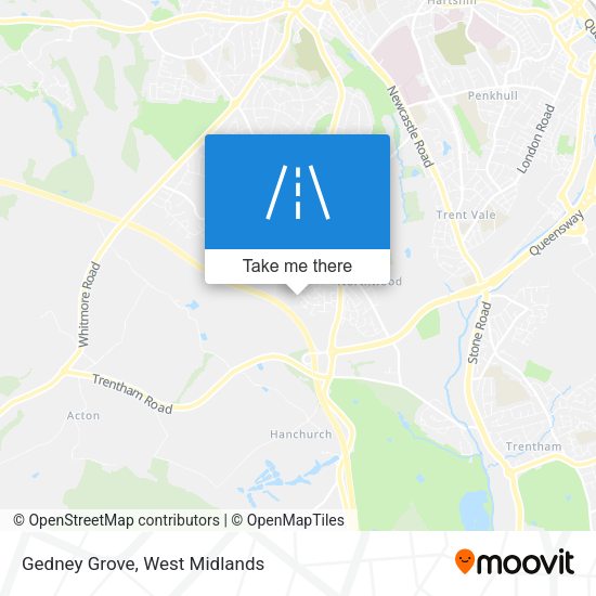 Gedney Grove map