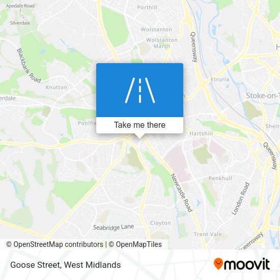 Goose Street map