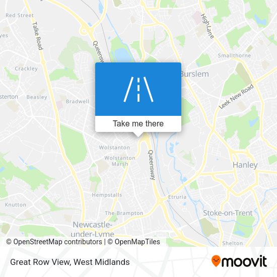 Great Row View map