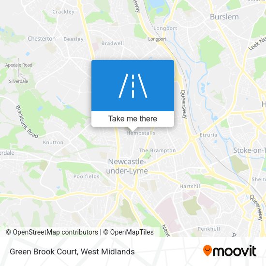Green Brook Court map