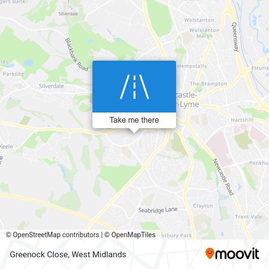 Greenock Close map