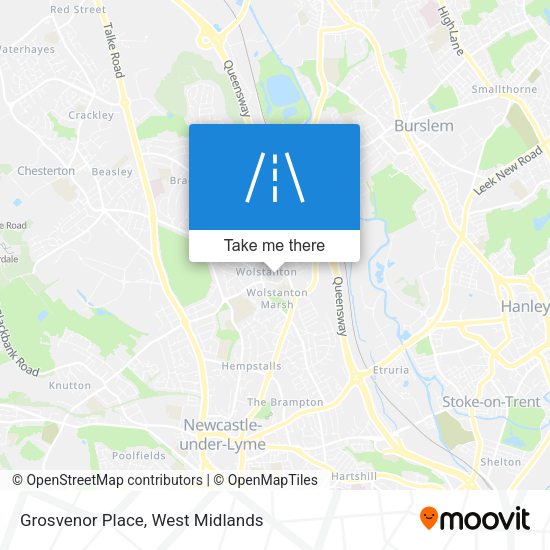 Grosvenor Place map