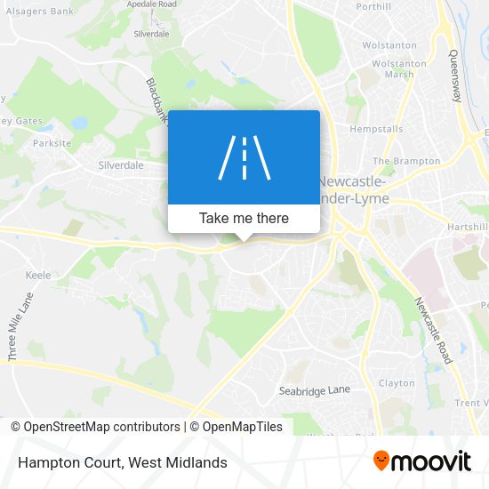 Hampton Court map