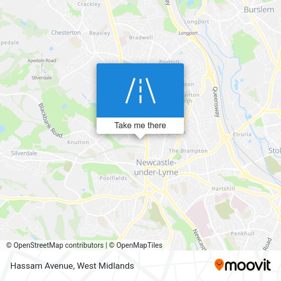 Hassam Avenue map