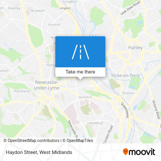 Haydon Street map