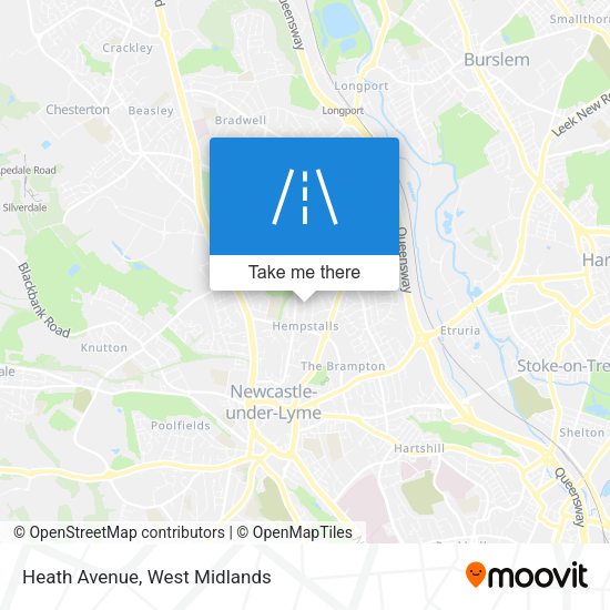 Heath Avenue map