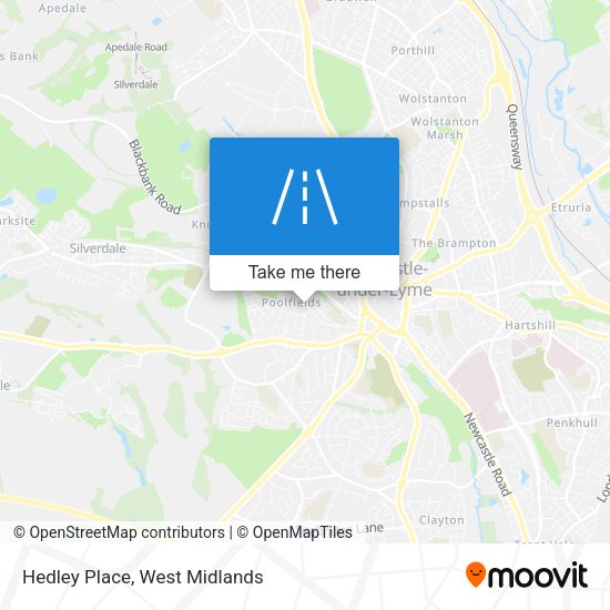 Hedley Place map