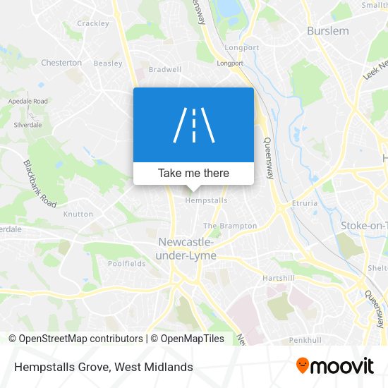 Hempstalls Grove map