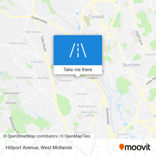 Hillport Avenue map