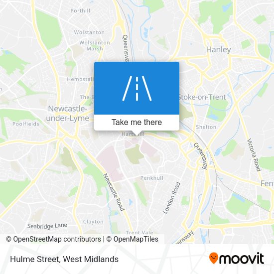 Hulme Street map