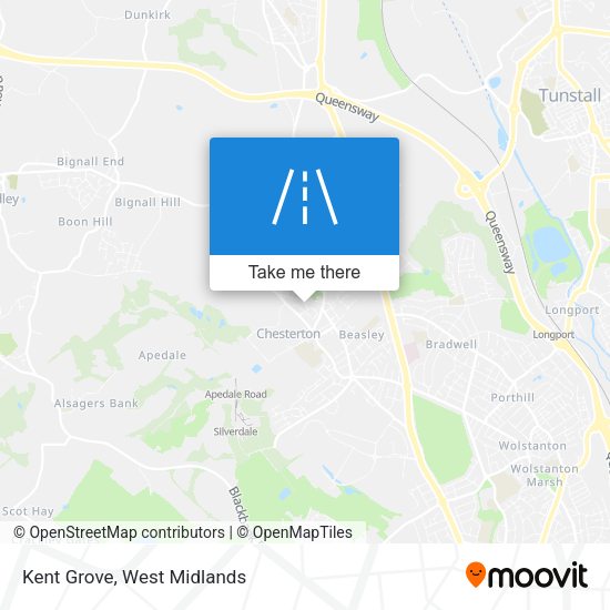 Kent Grove map