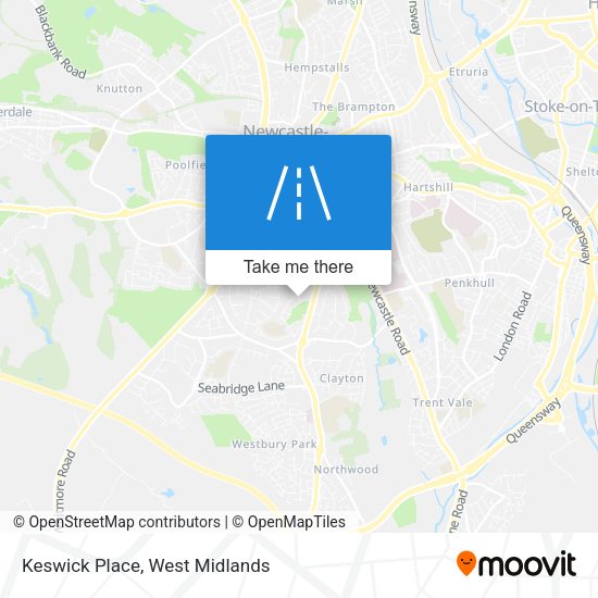 Keswick Place map