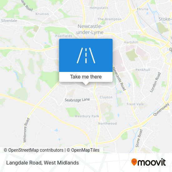 Langdale Road map