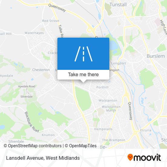 Lansdell Avenue map