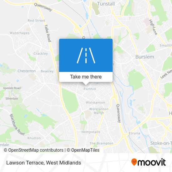 Lawson Terrace map