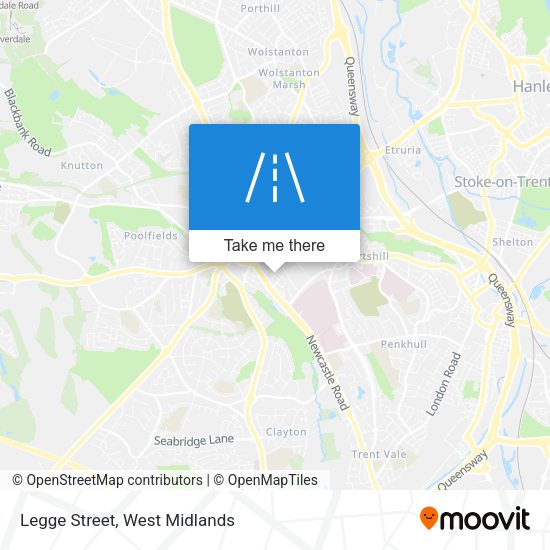 Legge Street map