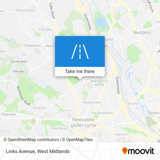 Links Avenue map
