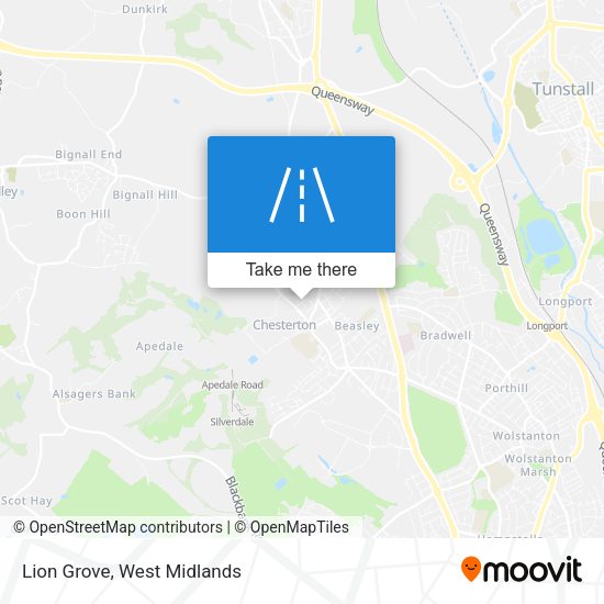Lion Grove map
