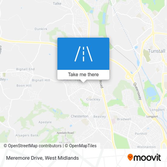 Meremore Drive map