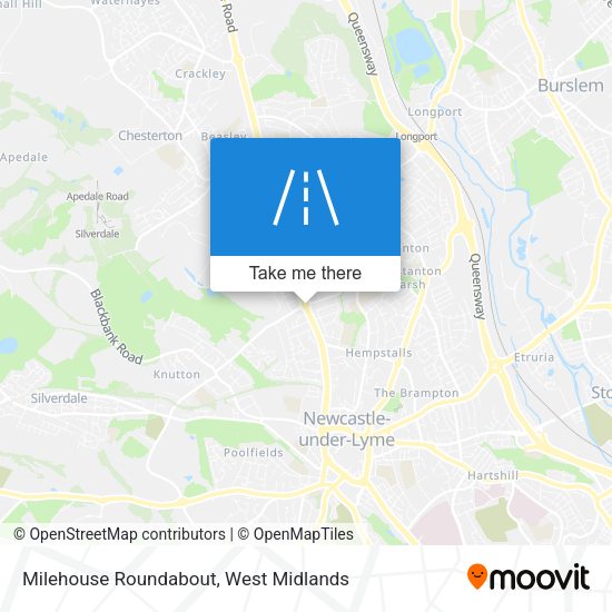 Milehouse Roundabout map