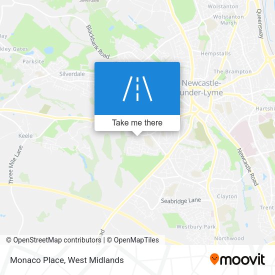 Monaco Place map