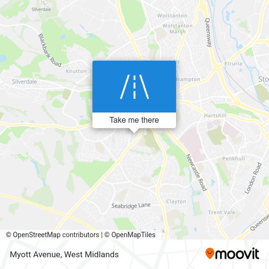 Myott Avenue map
