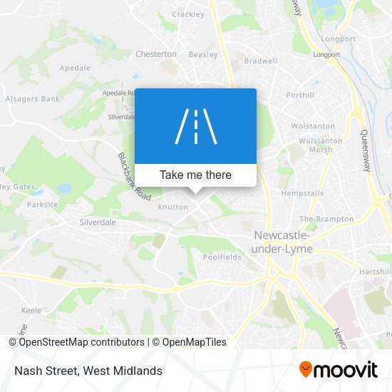 Nash Street map