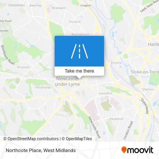 Northcote Place map