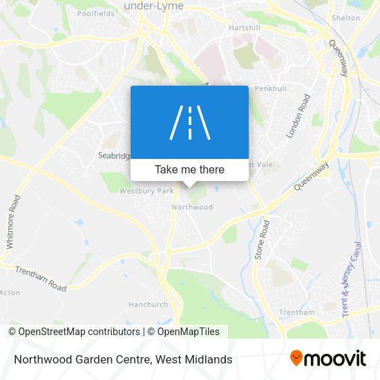 Northwood Garden Centre map