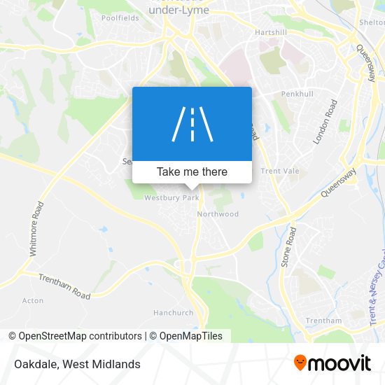 Oakdale map
