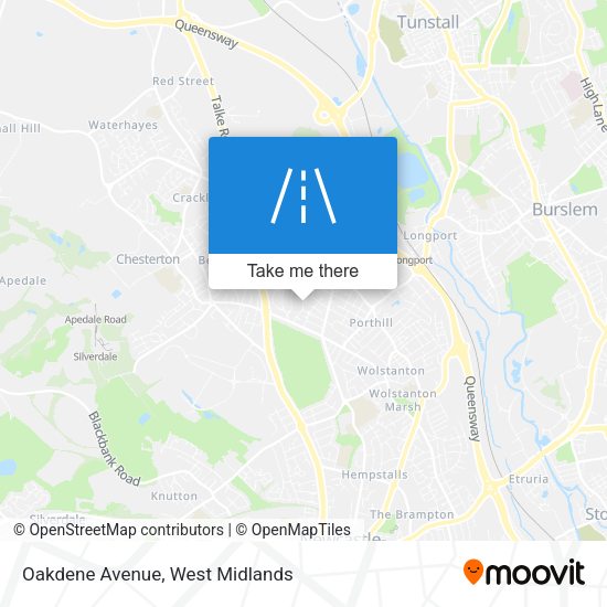 Oakdene Avenue map