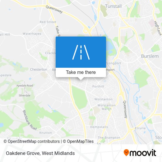Oakdene Grove map