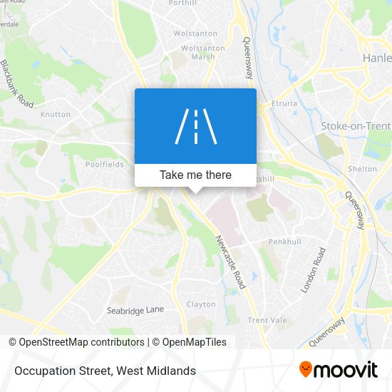 Occupation Street map