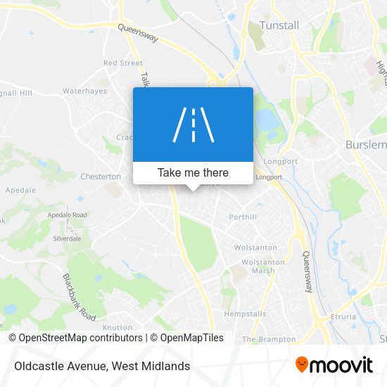 Oldcastle Avenue map