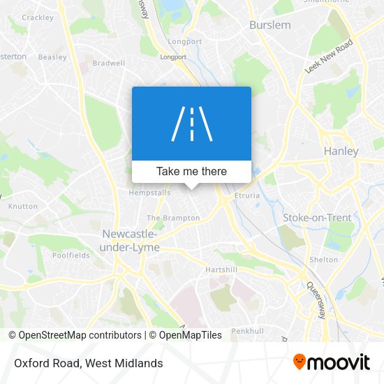 Oxford Road map