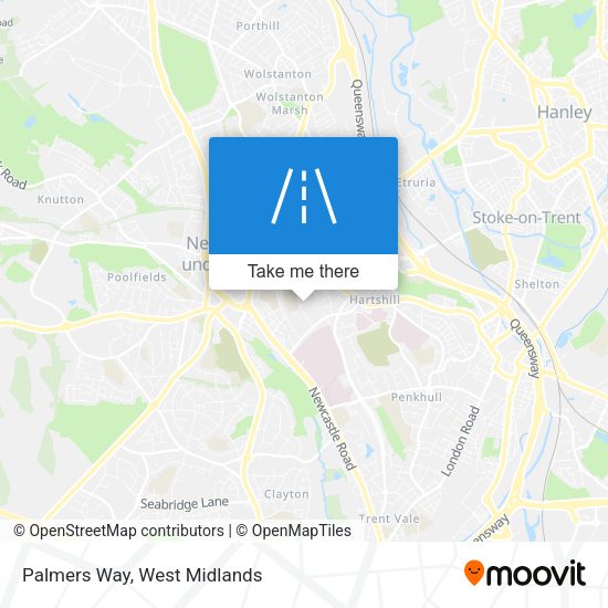 Palmers Way map