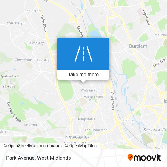 Park Avenue map