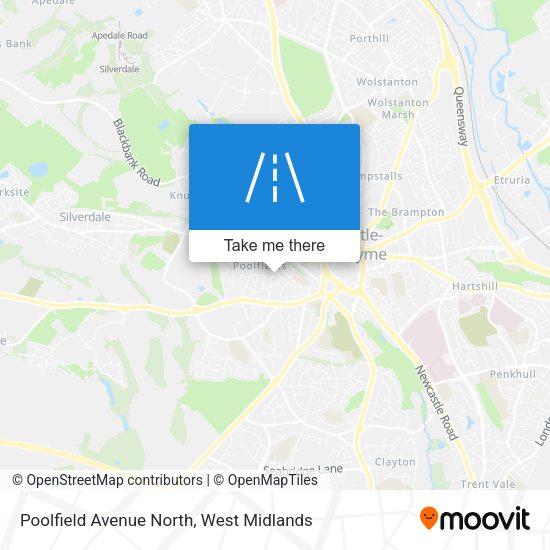 Poolfield Avenue North map