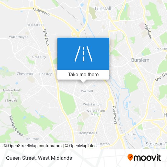 Queen Street map