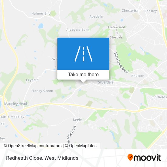 Redheath Close map