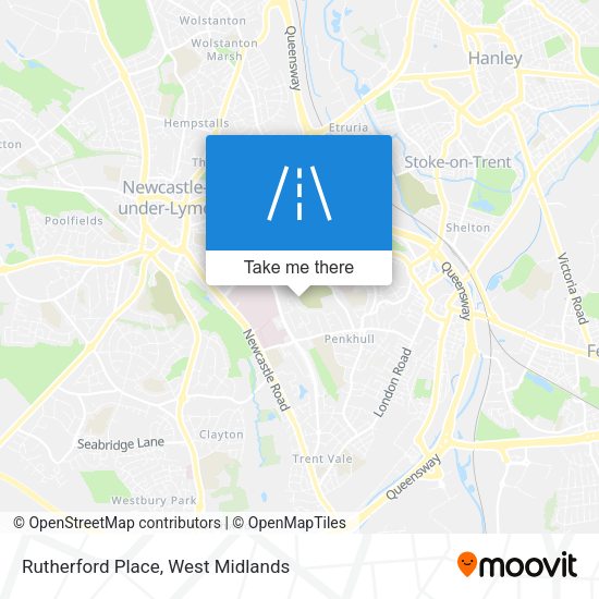Rutherford Place map