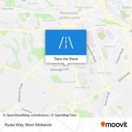 Rydal Way map